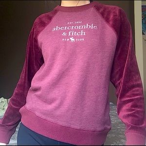 Abercrombie & Fitch kids logo sweatshirt